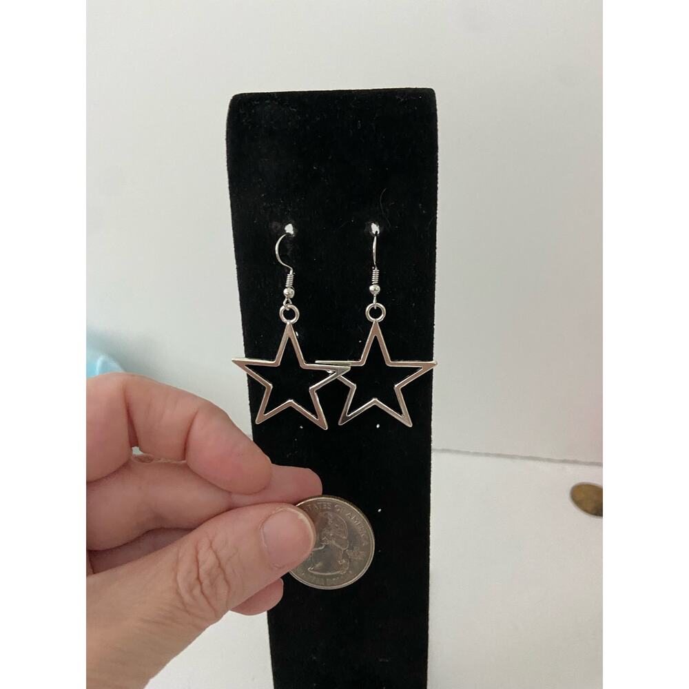 Star earrings - Picture 2 of 4